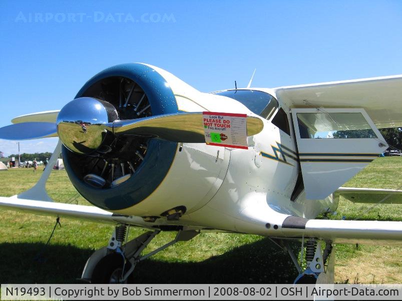 N19493, 1939 Beech D17S Staggerwing C/N 263, Airventure 2008 - Oshkosh, WI