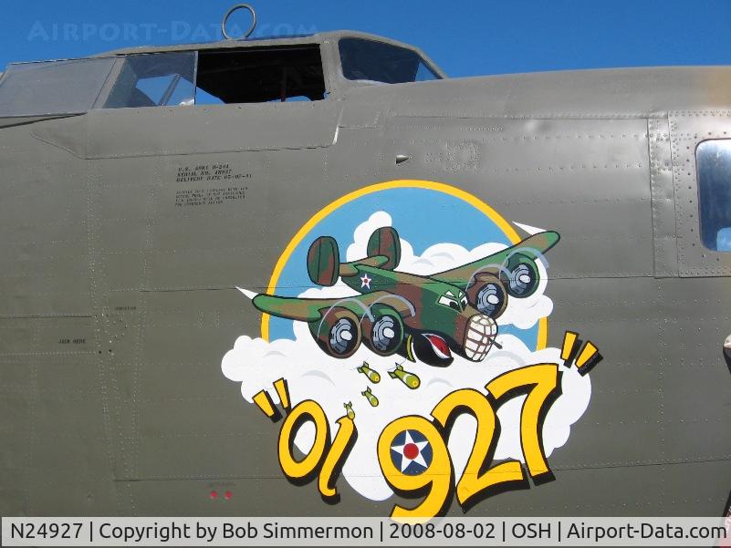 N24927, 1940 Consolidated Vultee RLB30 (B-24) C/N 18, Airventure 2008 - Oshkosh, WI