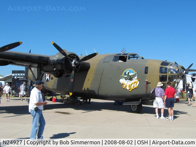 N24927, 1940 Consolidated Vultee RLB30 (B-24) C/N 18, Airventure 2008 - Oshkosh, WI