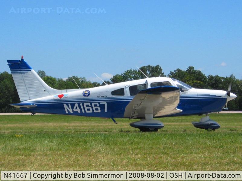 N41667, 1974 Piper PA-28-151 C/N 28-7415116, Airventure 2008 - Oshkosh, WI