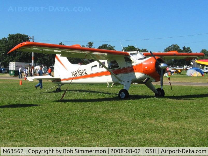 N63562, 1957 De Havilland Canada DHC-2 Beaver Mk.I C/N 1086, Airventure 2008 - Oshkosh, WI