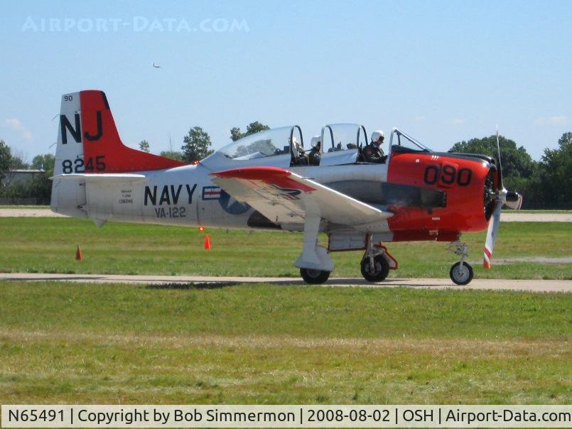 N65491, North American T-28B Trojan C/N 200-316 (138245), Airventure 2008 - Oshkosh, WI