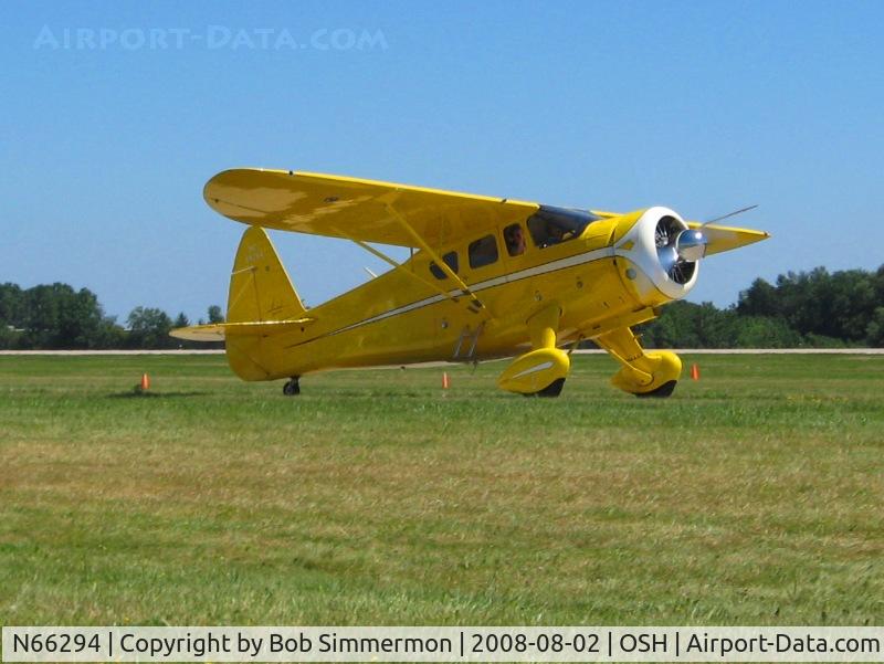 N66294, 1943 Howard Aircraft DGA-15P C/N 892, Airventure 2008 - Oshkosh, WI