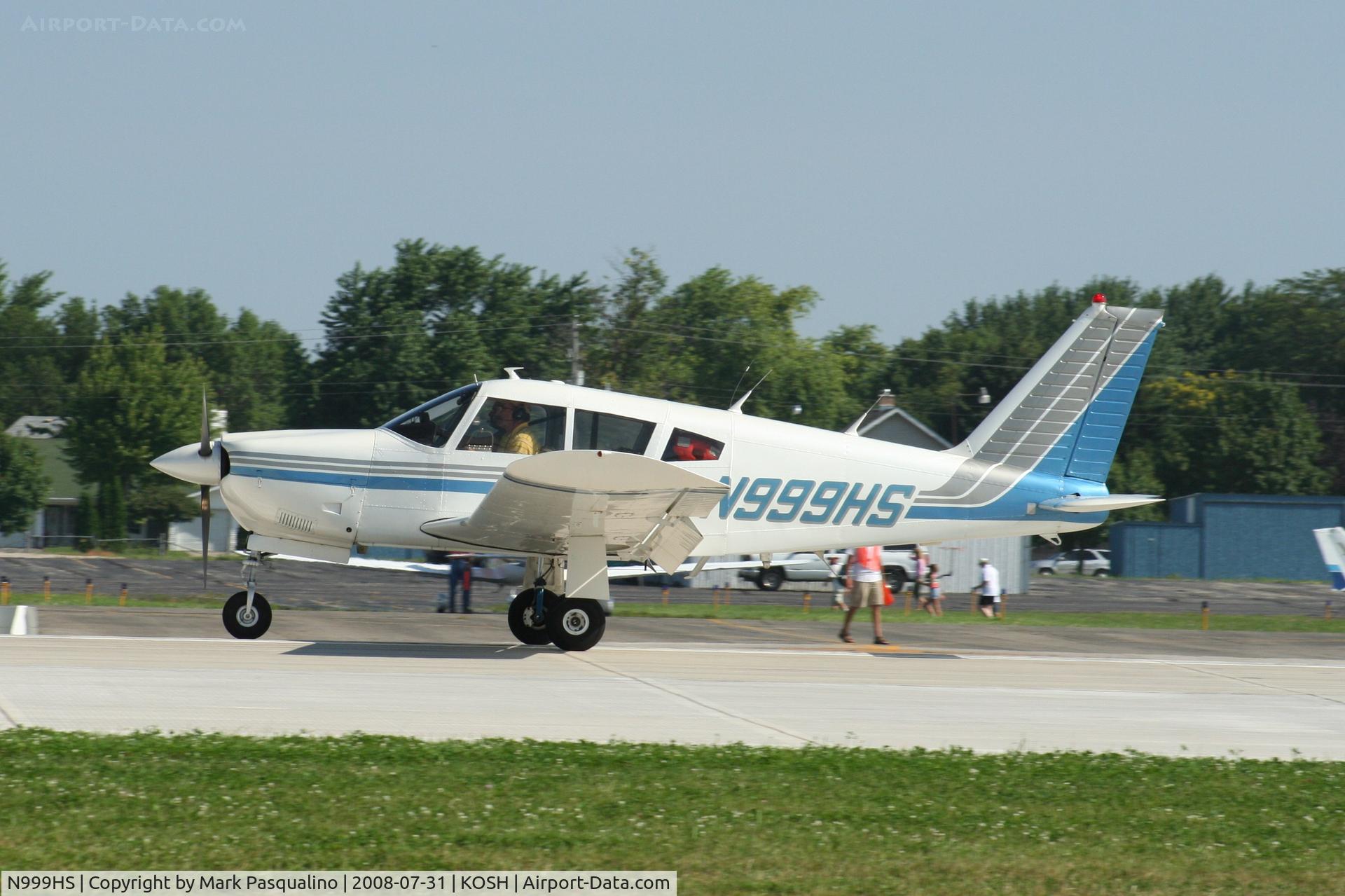 N999HS, 1968 Piper PA-28R-180 Cherokee Arrow C/N 28R-30716, Piper PA-28R-180