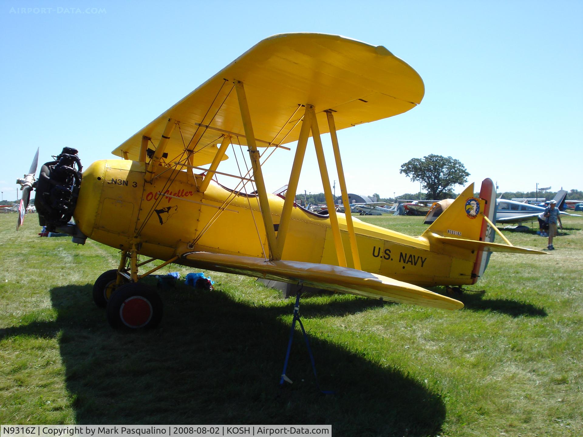 N9316Z, 1941 Naval Aircraft Factory N3N-3 C/N 1994, N3N-3