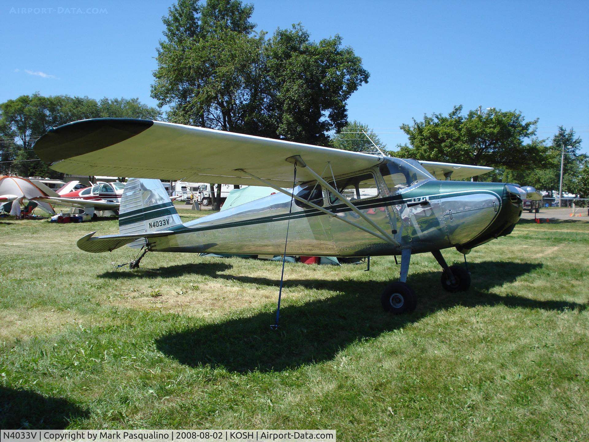 N4033V, 1948 Cessna 170 C/N 18380, Cessna 170