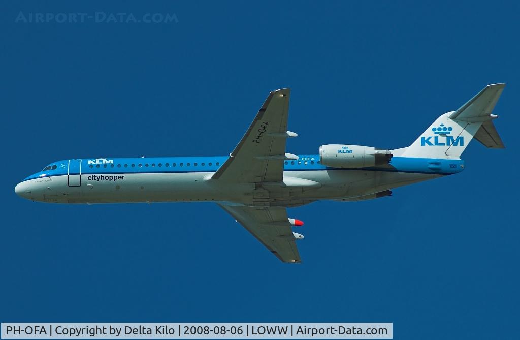 PH-OFA, 1988 Fokker 100 (F-28-0100) C/N 11246, KLM