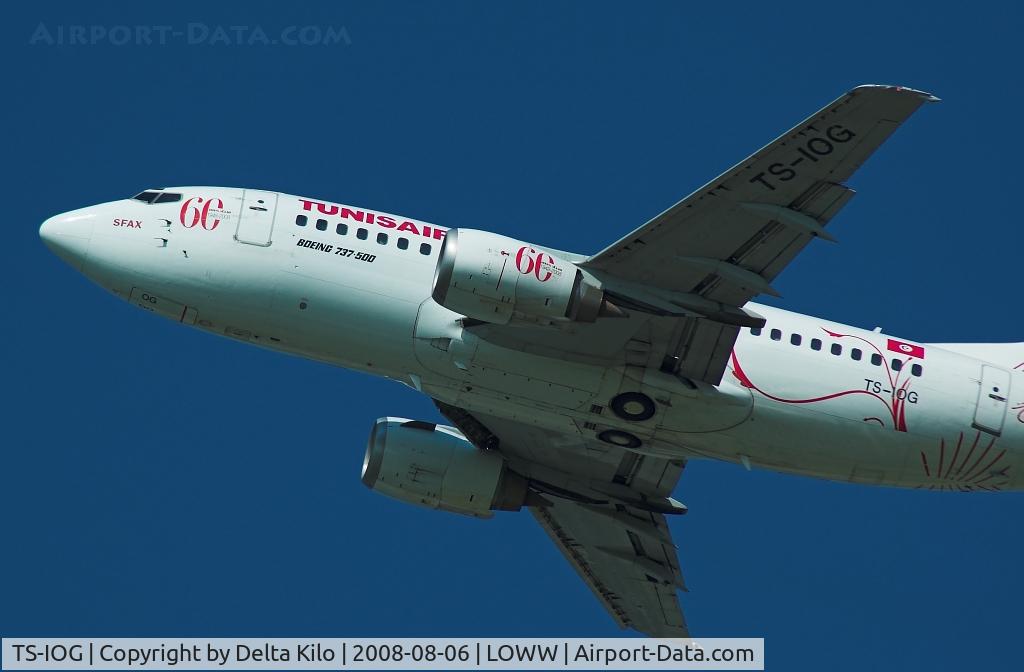 TS-IOG, 1992 Boeing 737-5H3 C/N 26639, TUNISAIR
