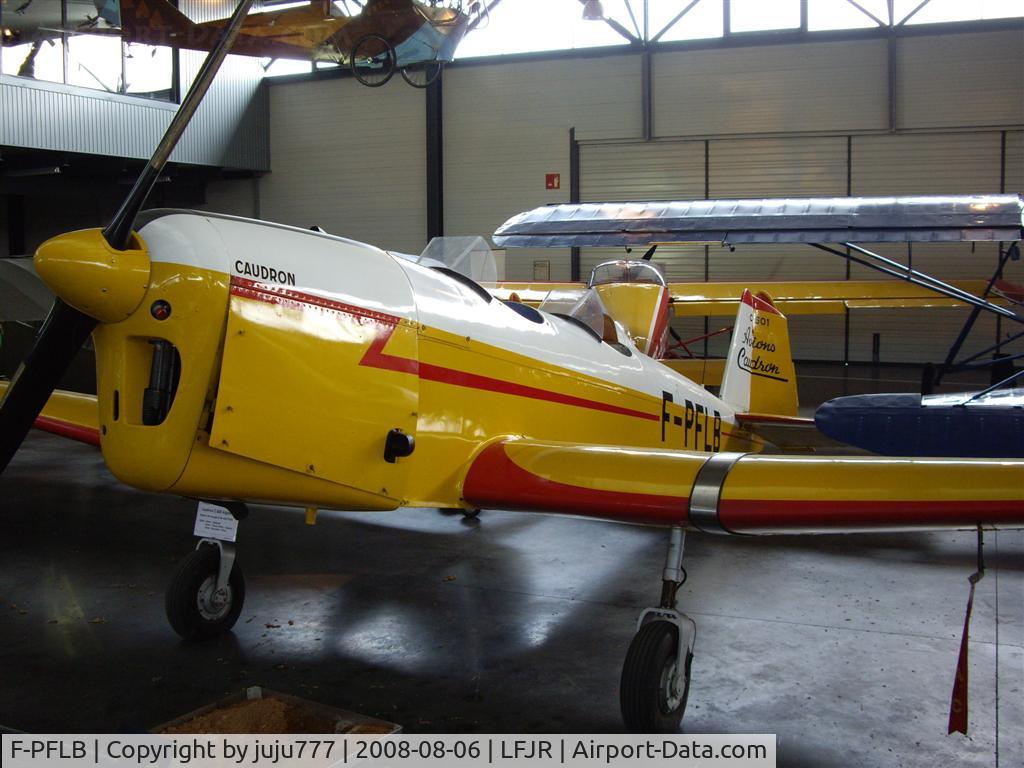 F-PFLB, Caudron C.601 Aiglon Senior C/N 18, on display at Angers Loire muséum