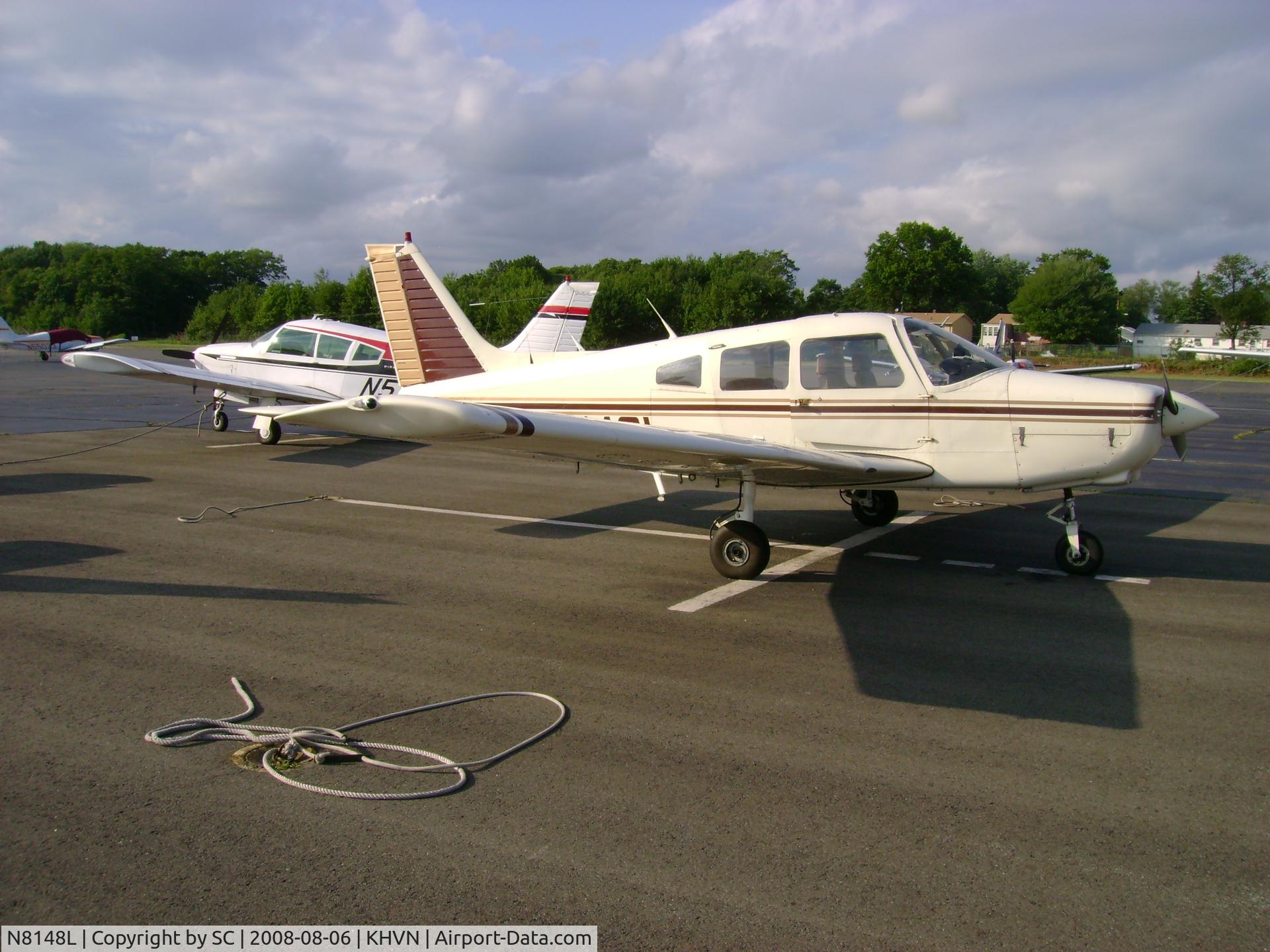 N8148L, 1979 Piper PA-28-161 Warrior C/N 28-8016249, on the ramp