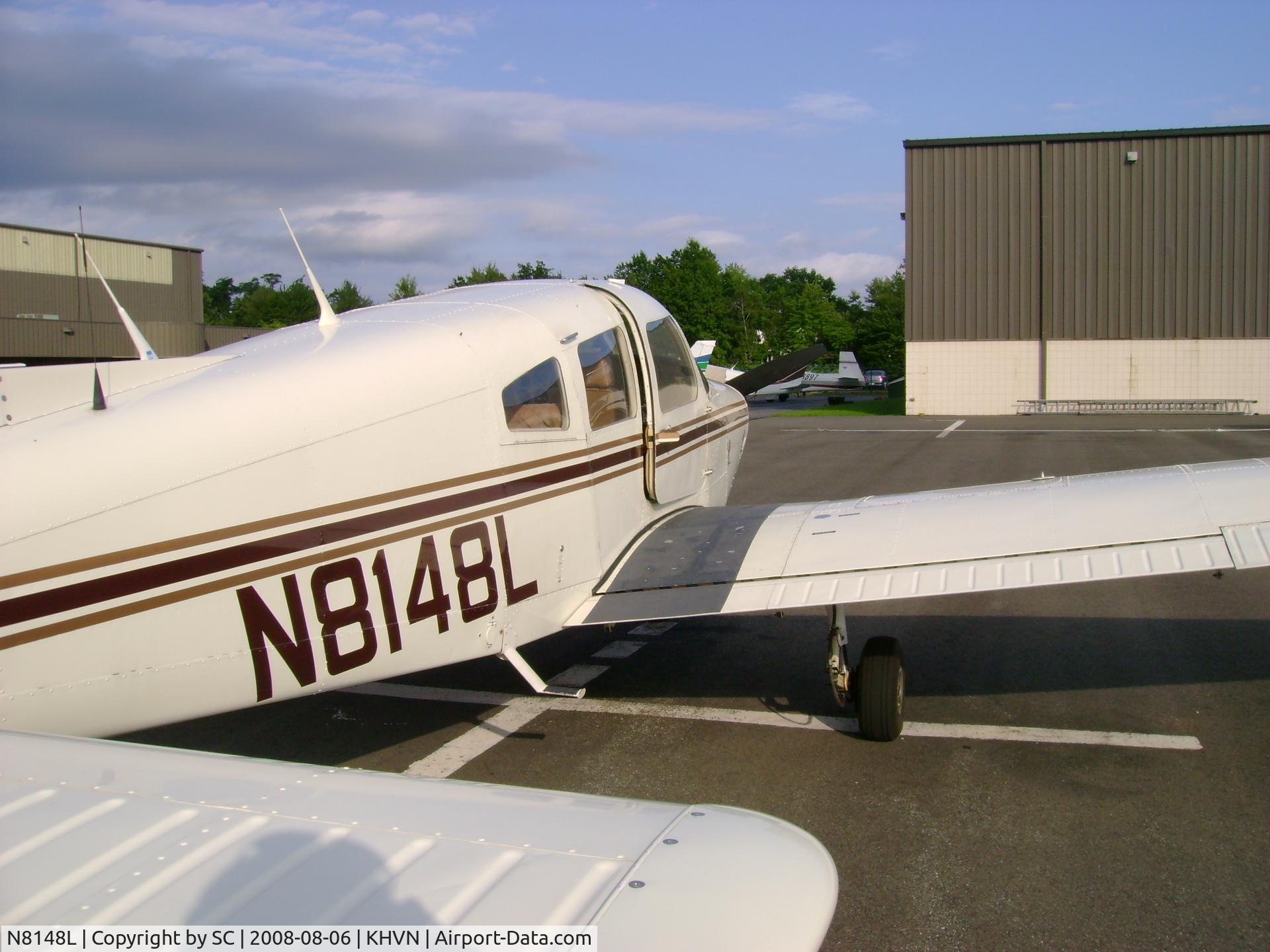 N8148L, 1979 Piper PA-28-161 Warrior C/N 28-8016249, on the ramp