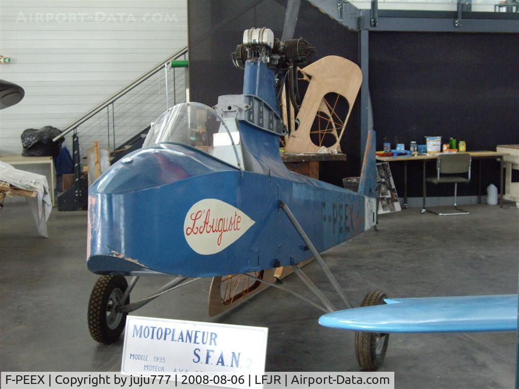 F-PEEX, SFAN II C/N 102, on display at Angers Loire muséum