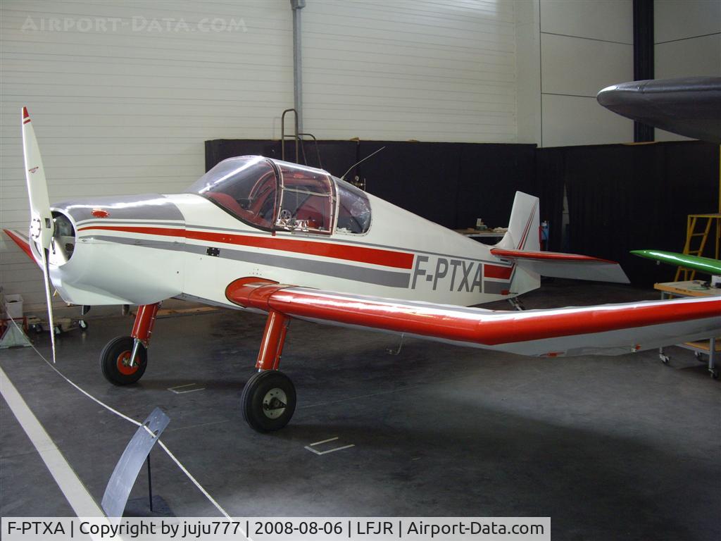 F-PTXA, Jodel D-119 C/N 1276, on display at Angers Loire muséum