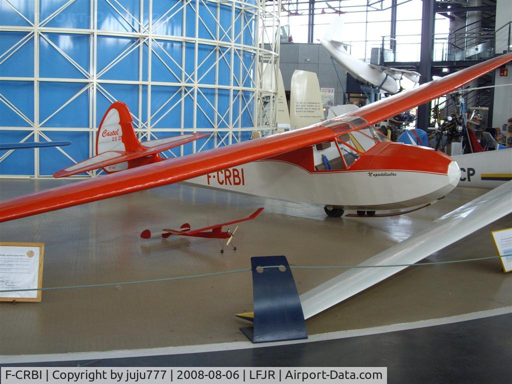 F-CRBI, Castel-fouga CASTEL 25 S C/N 141, on display at Angers Loire muséum