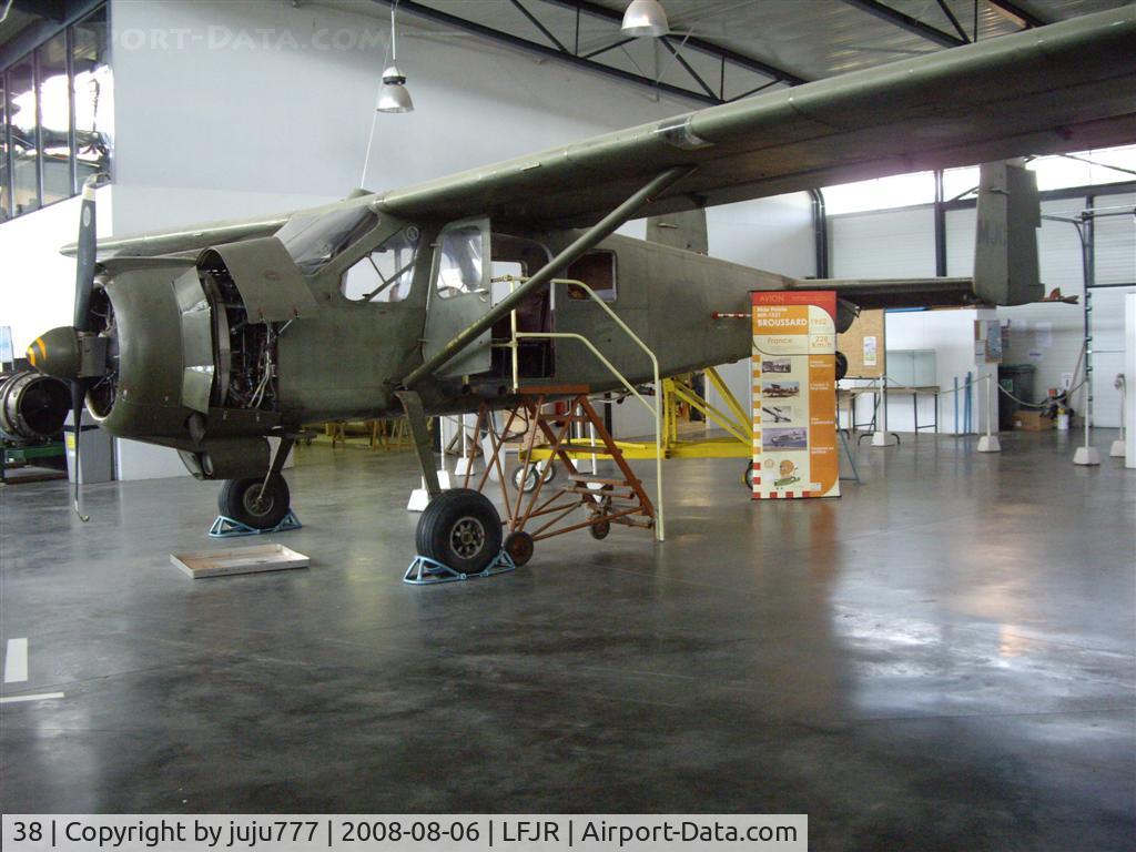38, 1956 Max Holste MH.1521M Broussard C/N 76, on display at Angers Loire muséum