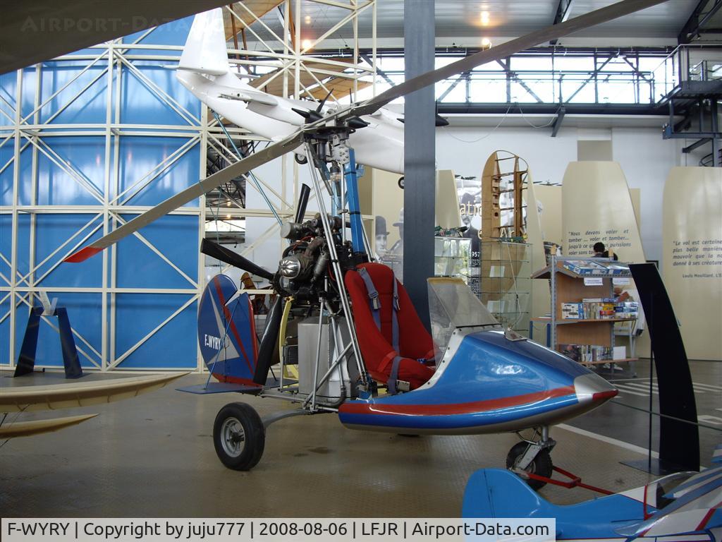 F-WYRY, Labit 2 Gyrocopter, on display at Angers Loire muséum