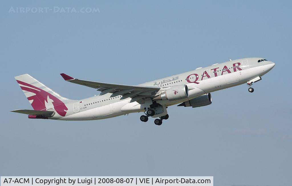 A7-ACM, 2007 Airbus A330-202 C/N 849, Qatar Airways A330-200