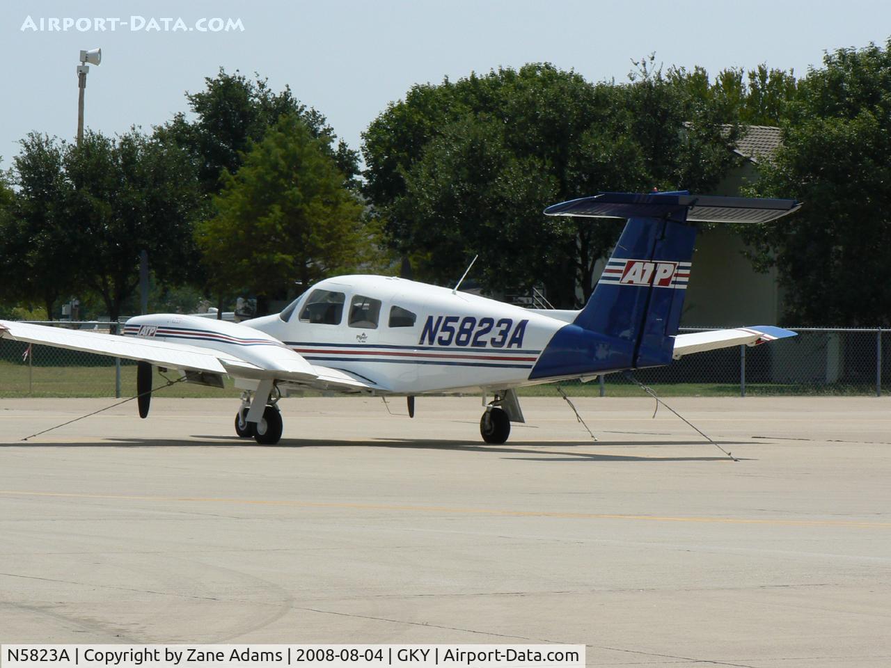 N5823A, 2008 Piper PA-44-180 Seminole C/N 4496260, ATP at Arlington Municipal - Registerd as A PA-44-180