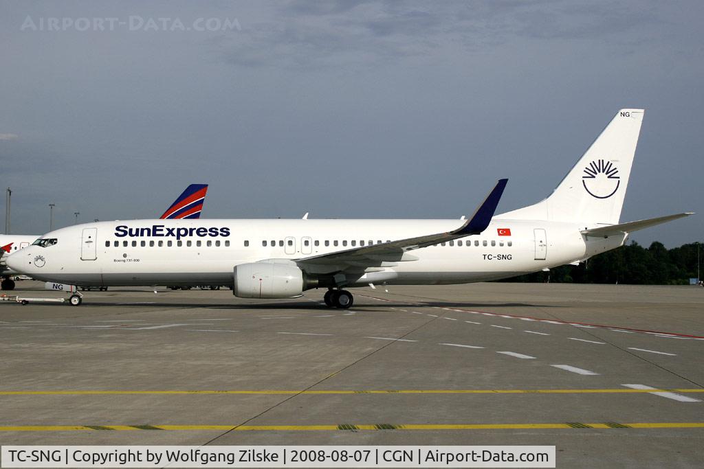 TC-SNG, 2008 Boeing 737-8HC C/N 36530, visitor