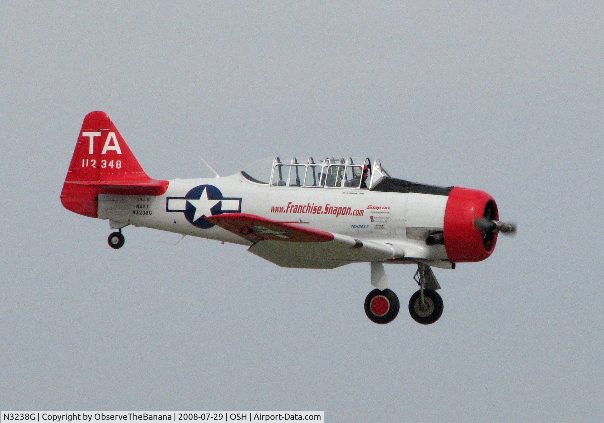 N3238G, 1959 North American SNJ-6 Texan C/N 121-43202, SNJ-6 N3238G at EAA Airventure 2008