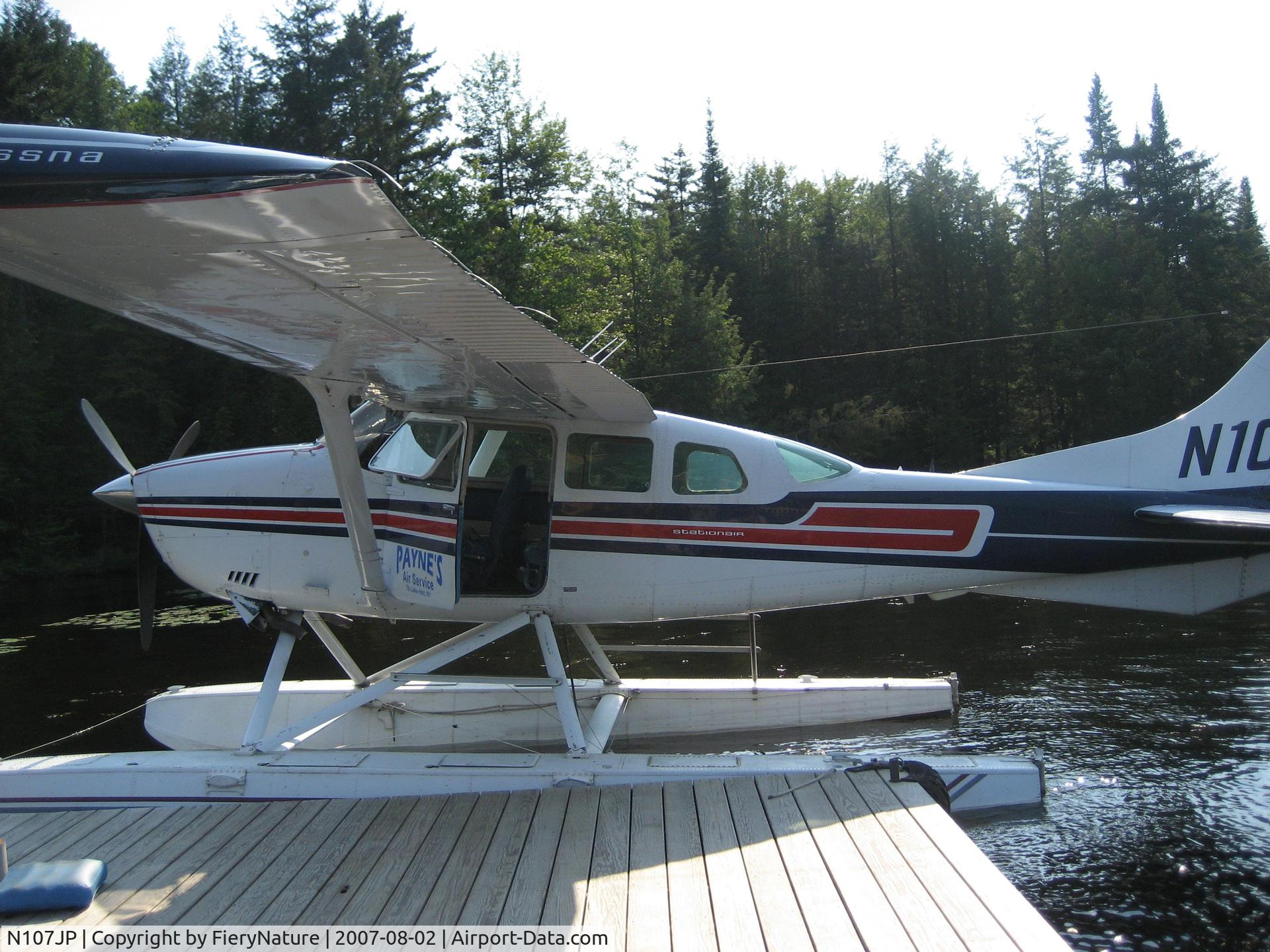 N107JP, 1973 Cessna U206F Stationair C/N U20602079, 7th Lake in Inlet, New York