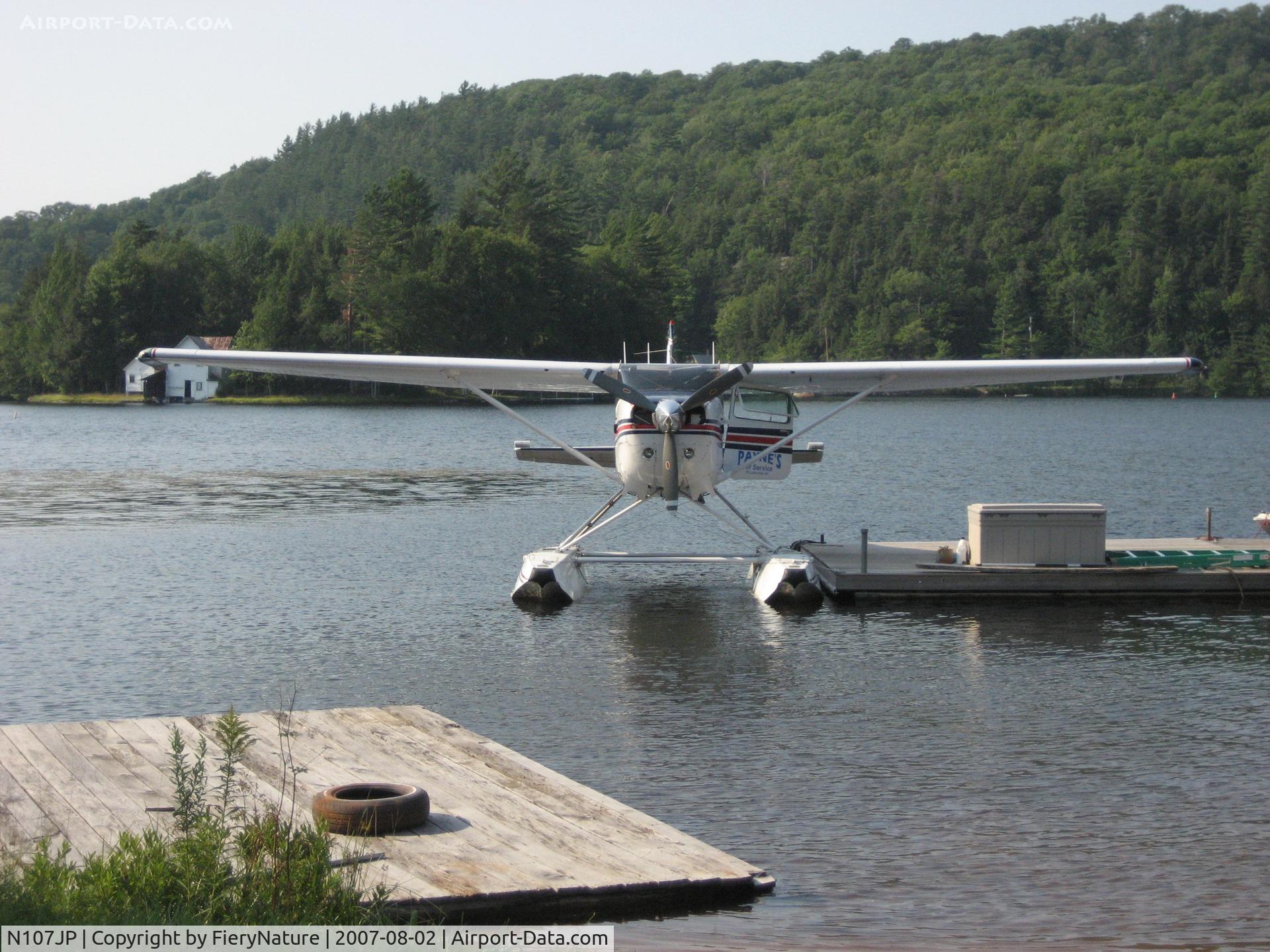 N107JP, 1973 Cessna U206F Stationair C/N U20602079, 7th Lake in Inlet, New York