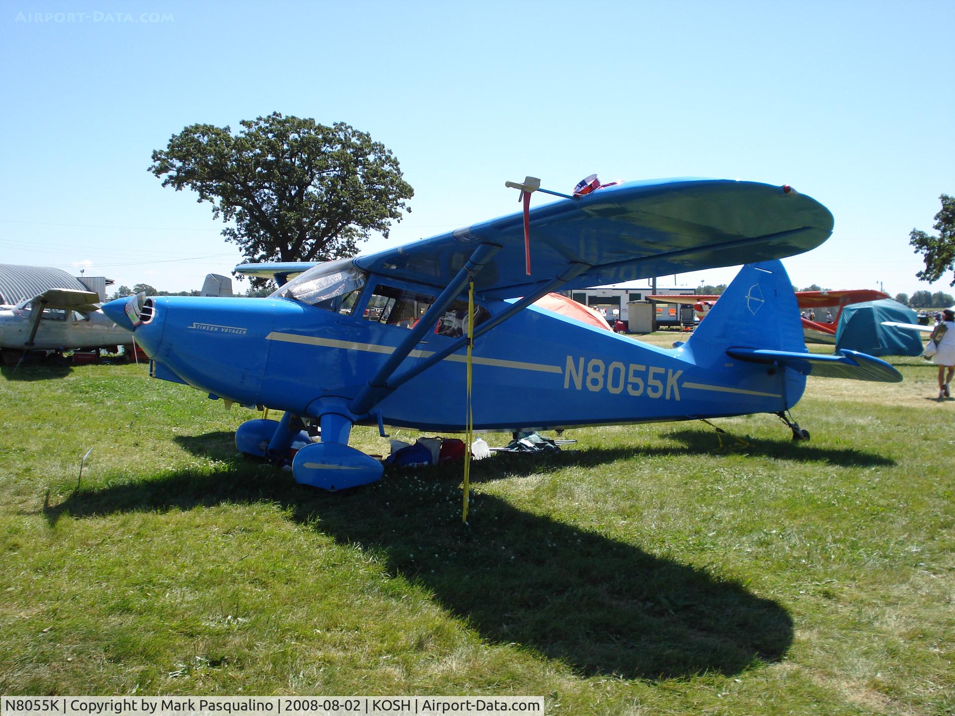 N8055K, 1947 Stinson 108-2 Voyager C/N 108-3055, Stinson 108-2
