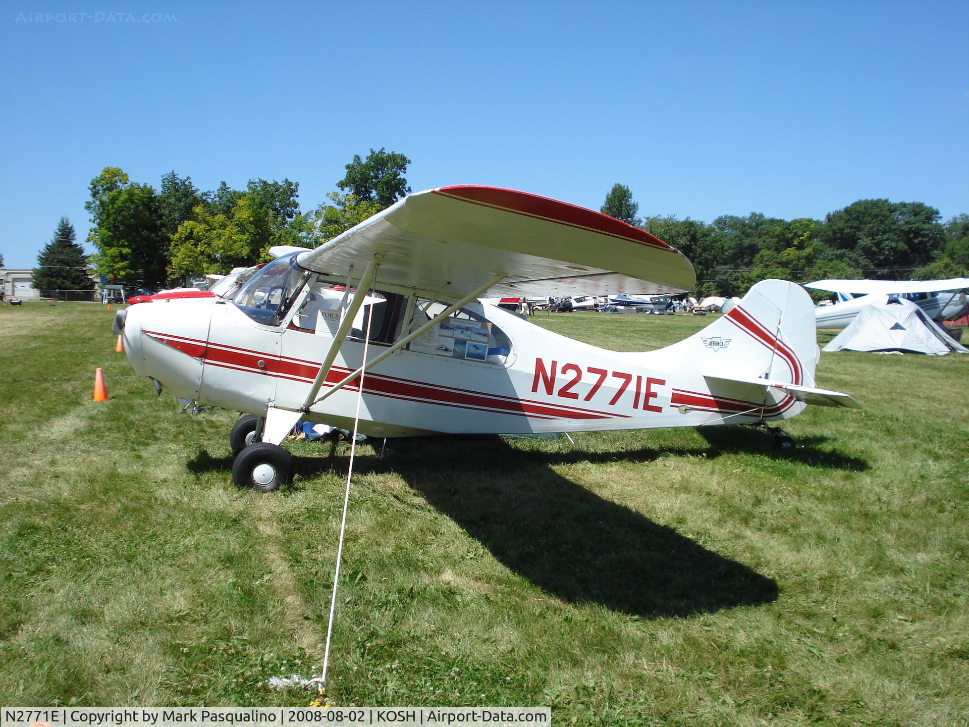 N2771E, 1946 Aeronca 7AC Champion C/N 7AC-6355, Aeronca 7AC