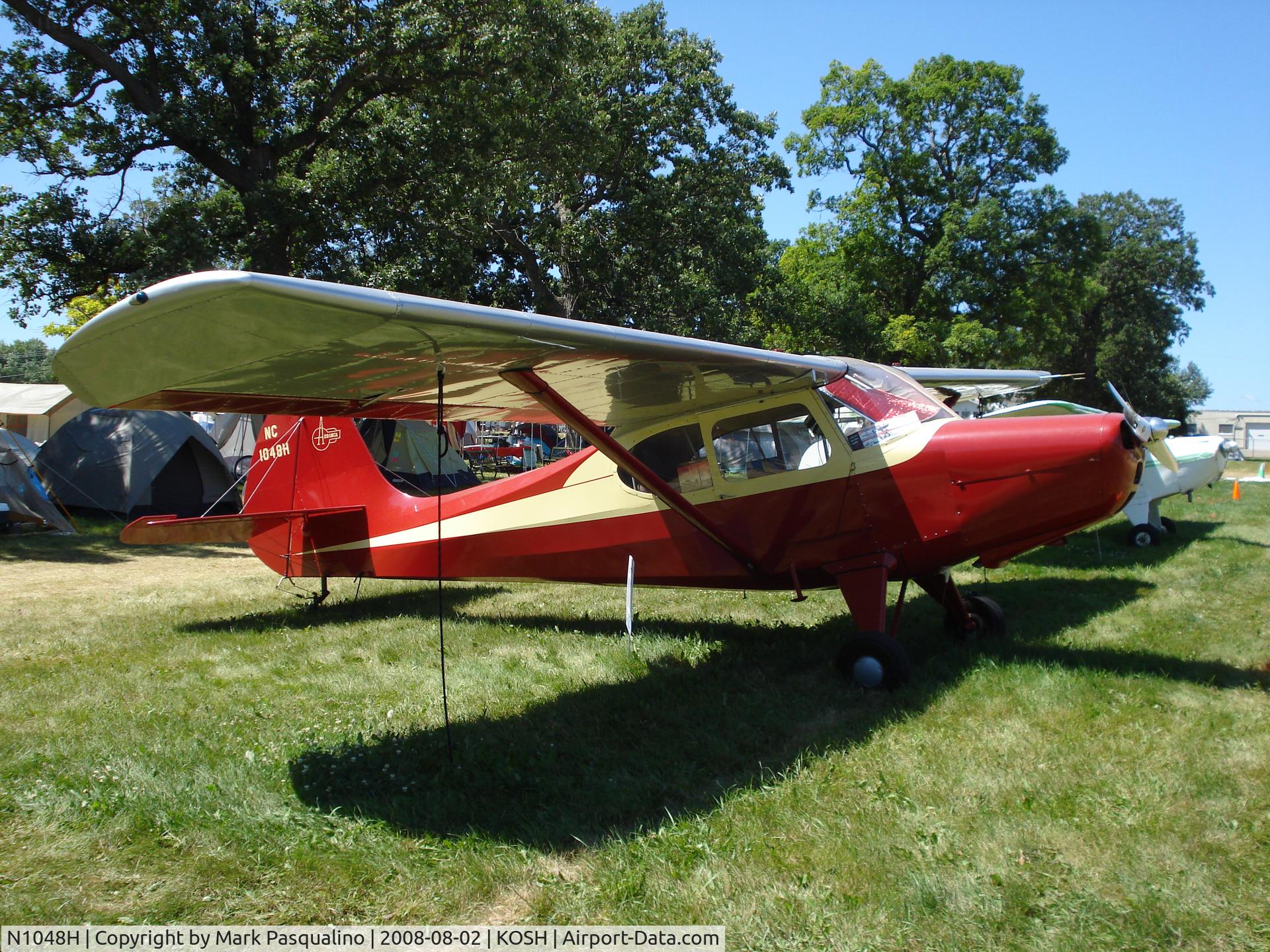 N1048H, 1948 Aeronca 15AC Sedan C/N 15AC-59, Aeronca 15AC