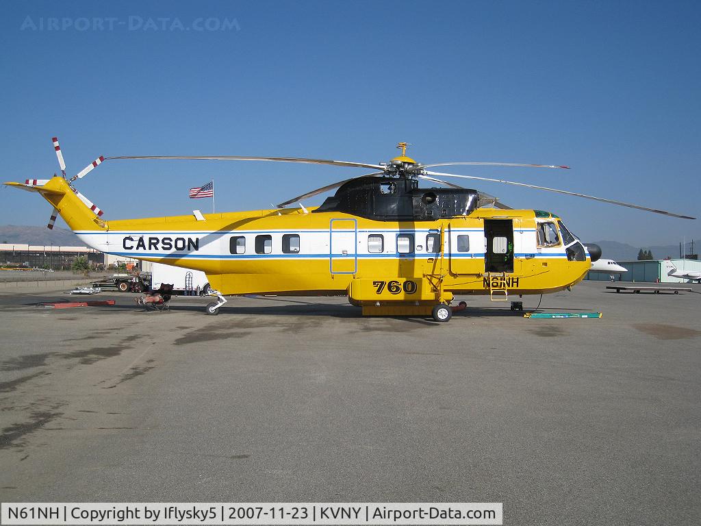 N61NH, 1970 Sikorsky S-61N C/N 61474, N61NH CARSON S-61N