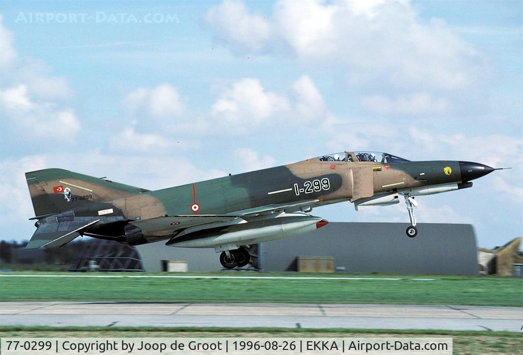 77-0299, McDonnell Douglas F-4E Phantom II C/N 5014, A couple of Turkish Phantoms participated in the 1996 Tactical Fighter Weaponry.