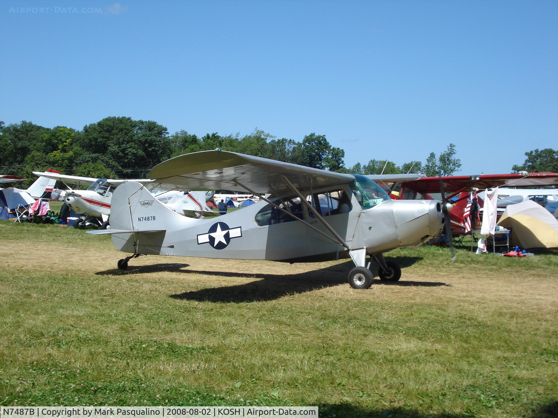 N7487B, 1956 Champion 7EC C/N 7EC-488, Champion 7EC
