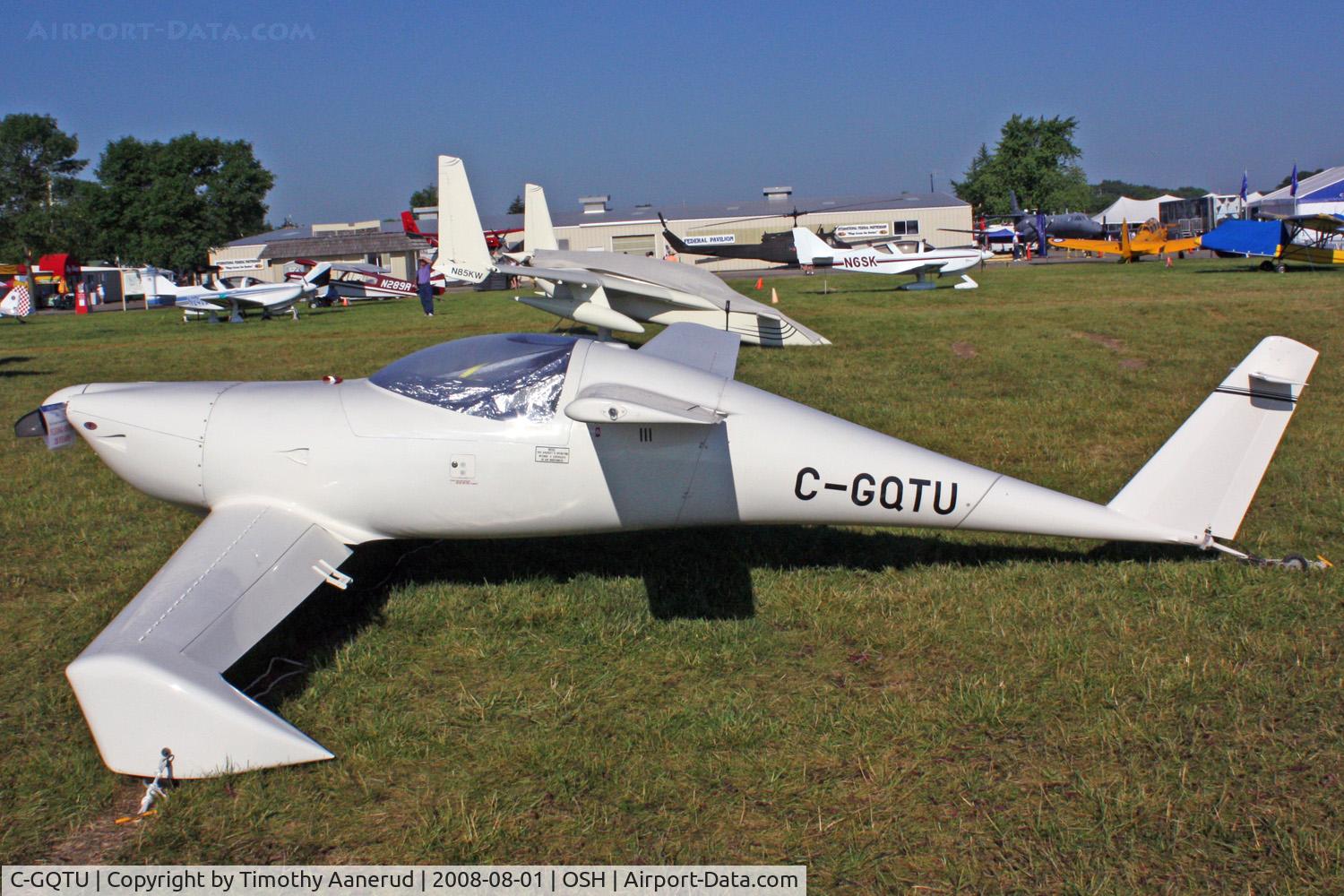 C-GQTU, 1985 QAC Quickie Q2 C/N 2020, EAA AirVenture 2008