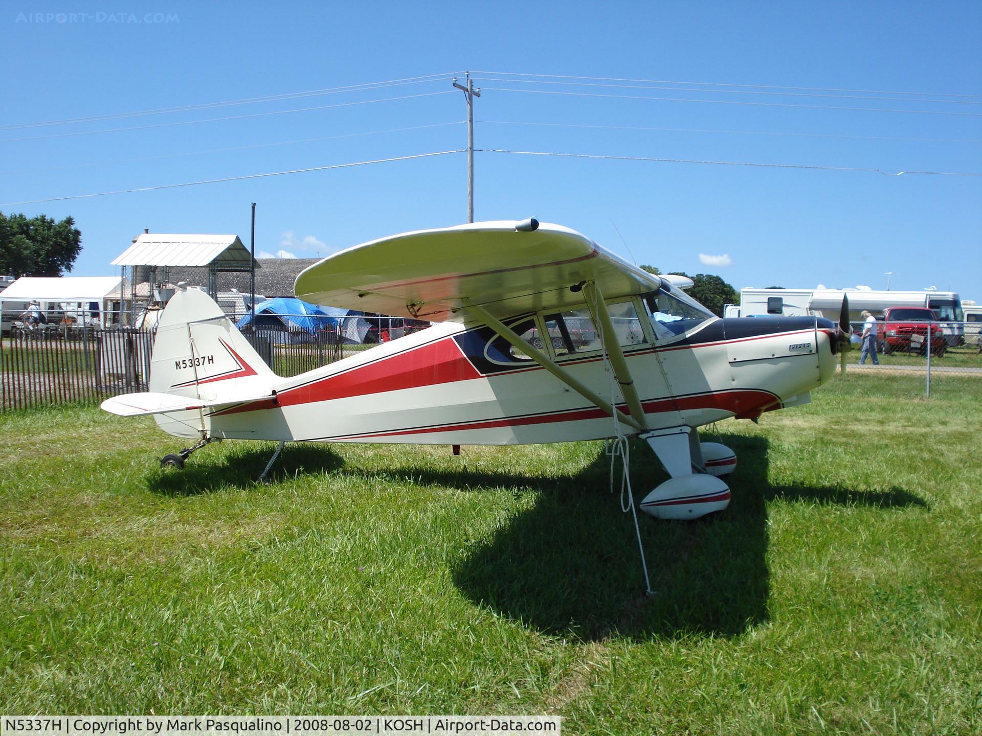 N5337H, 1949 Piper PA-16 Clipper C/N 16-143, Piper PA-16