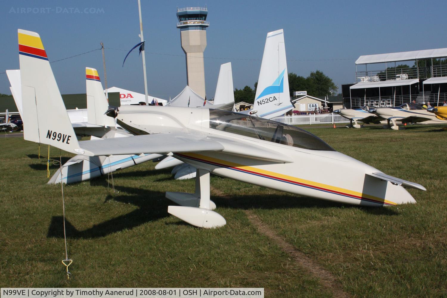 N99VE, 1980 Rutan VariEze C/N 1180, EAA AirVenture 2008