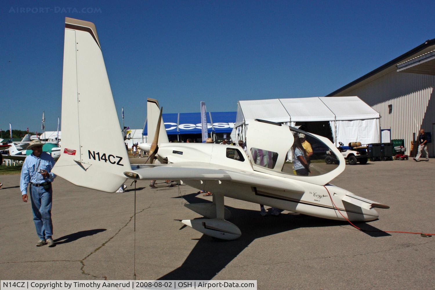 N14CZ, 1992 Co-Z Cozy Mark IV C/N MK-0100, EAA AirVenture 2008