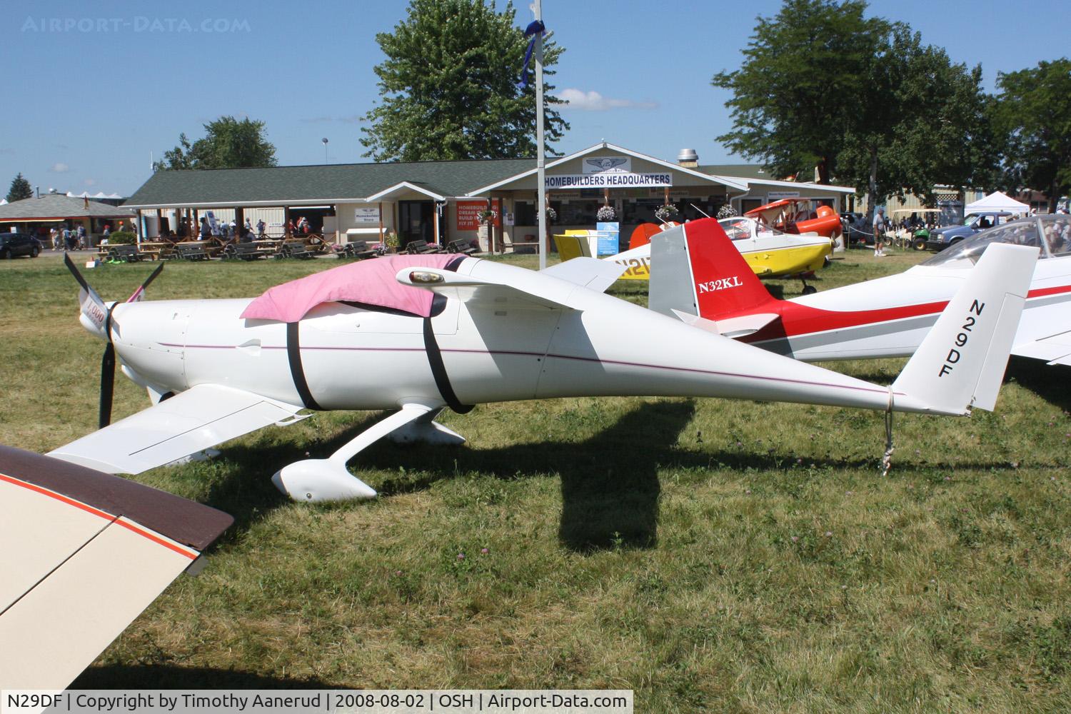 N29DF, 1988 QAC Quickie Q200 C/N 2651, EAA AirVenture 2008