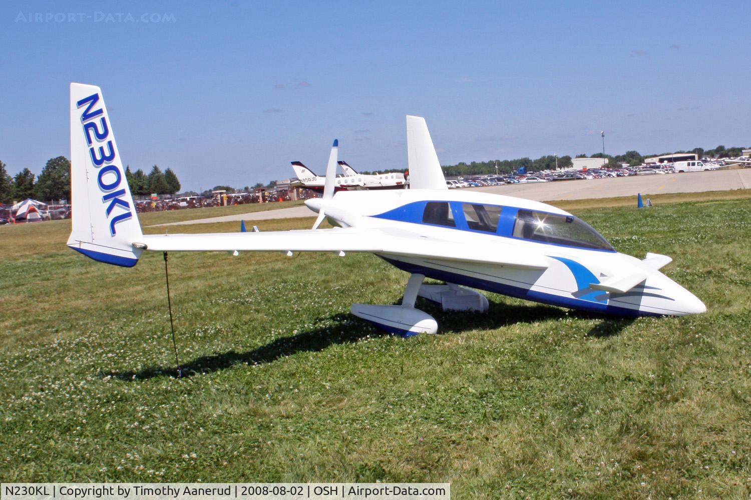 N230KL, 2000 Co-Z Cozy Mark IV C/N 230, EAA AirVenture 2008