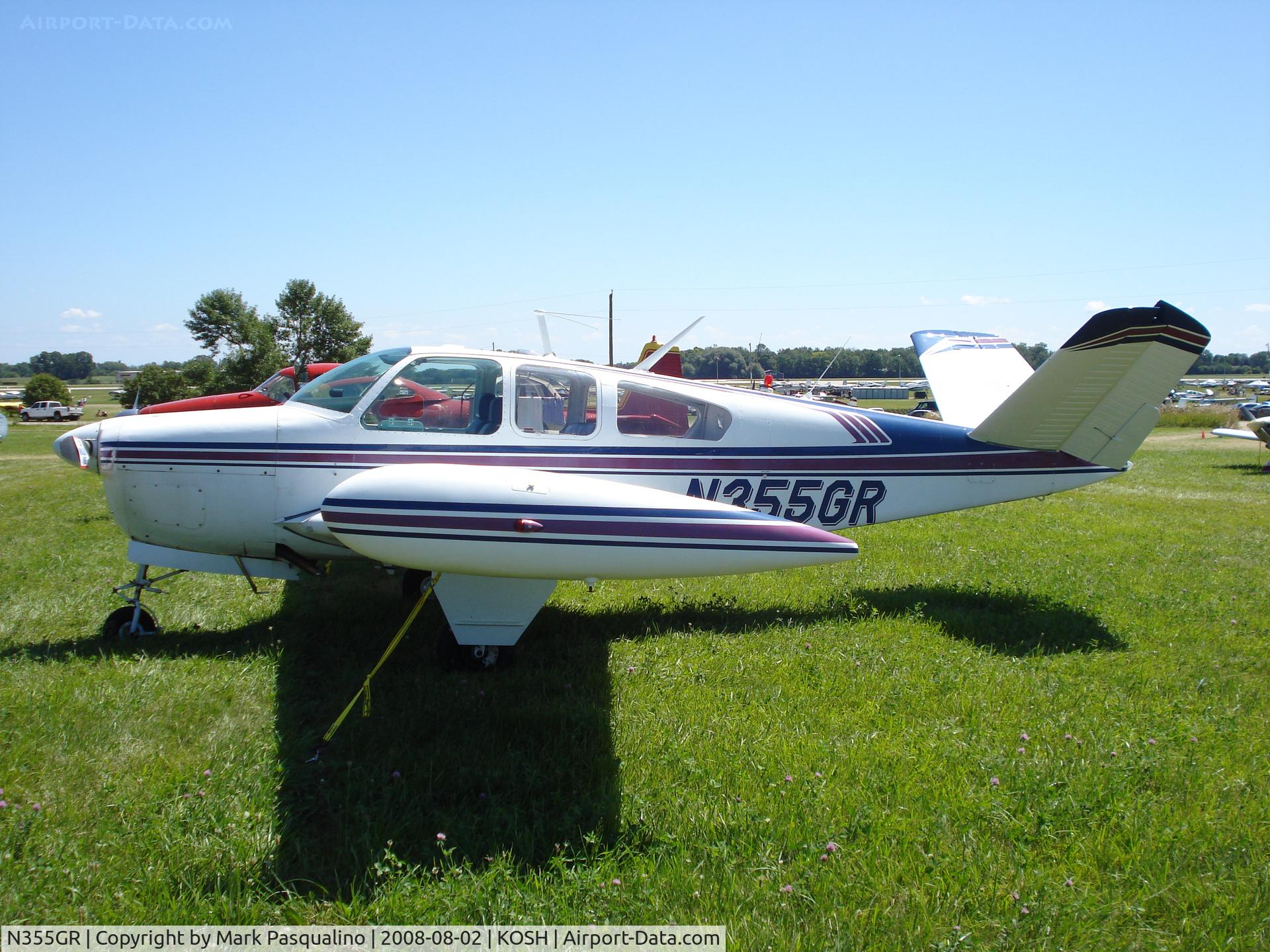 N355GR, 1957 Beech H35 Bonanza C/N D-5328, Beech H35