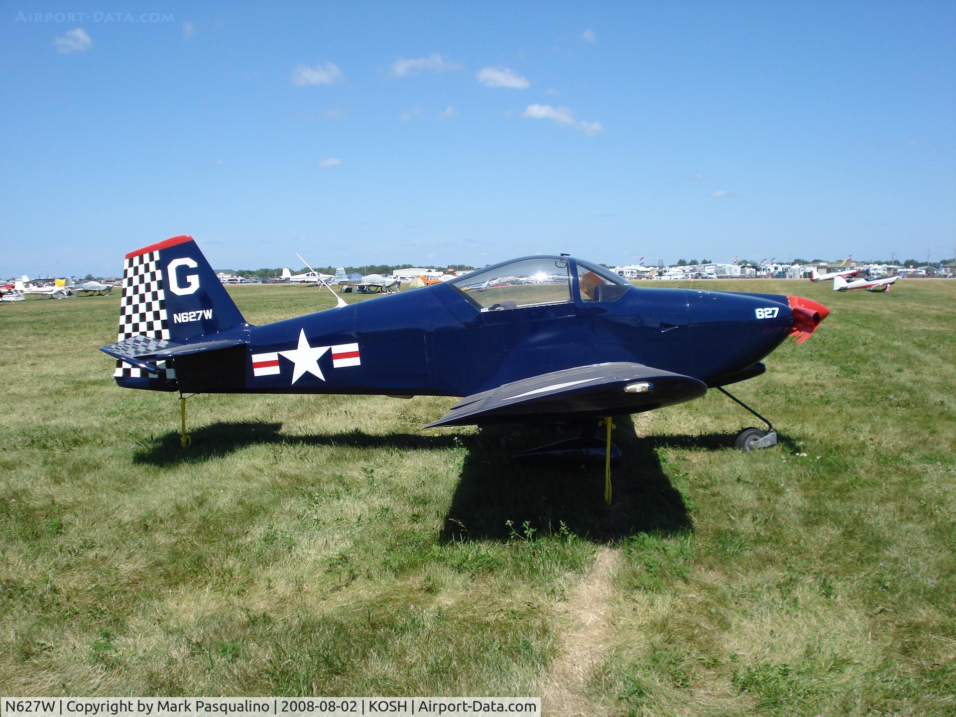 N627W, 1997 Vans RV-6A C/N 23651, RV-6A