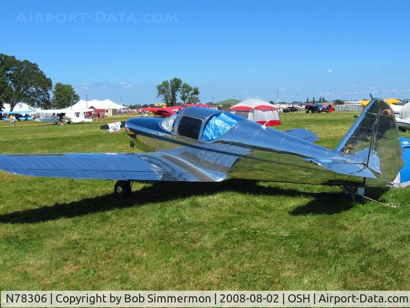 N78306, 1948 Globe GC-1B Swift C/N 2306, Airventure 2008 - Oshkosh, WI