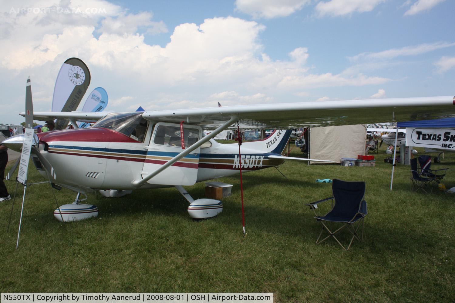 N550TX, 1977 Cessna 182Q Skylane C/N 18265764, EAA AirVenture 2008, 1977 Cessna 182Q Skylane, c/n 18265764