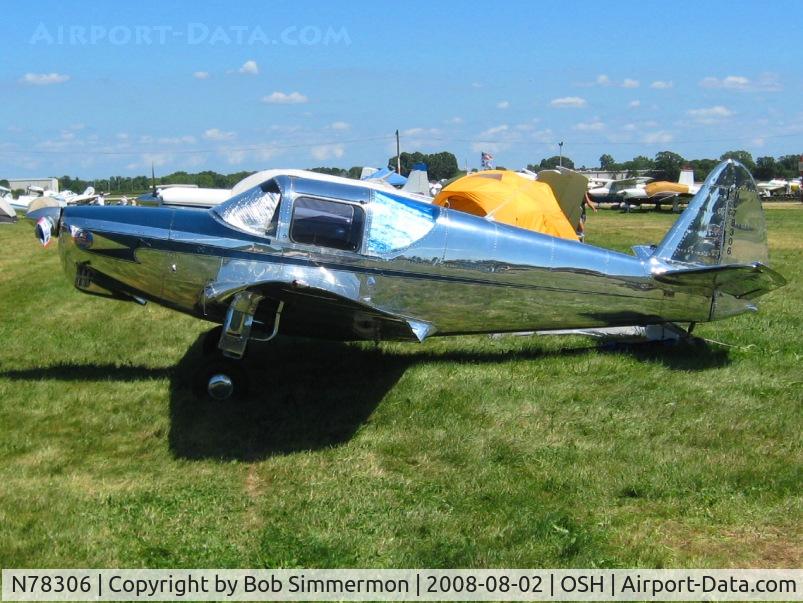 N78306, 1948 Globe GC-1B Swift C/N 2306, Airventure 2008 - Oshkosh, WI