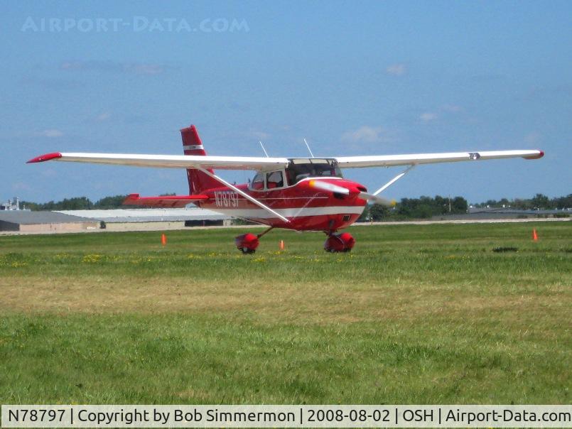 N78797, 1968 Cessna 172K Skyhawk C/N 17257767, Airventure 2008 - Oshkosh, WI