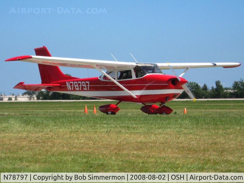 N78797, 1968 Cessna 172K Skyhawk C/N 17257767, Airventure 2008 - Oshkosh, WI