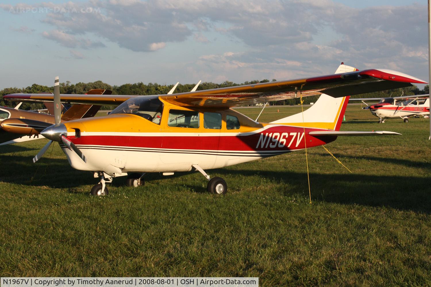 N1967V, 1967 Cessna 210G Centurion C/N 21058849, EAA AirVenture 2008