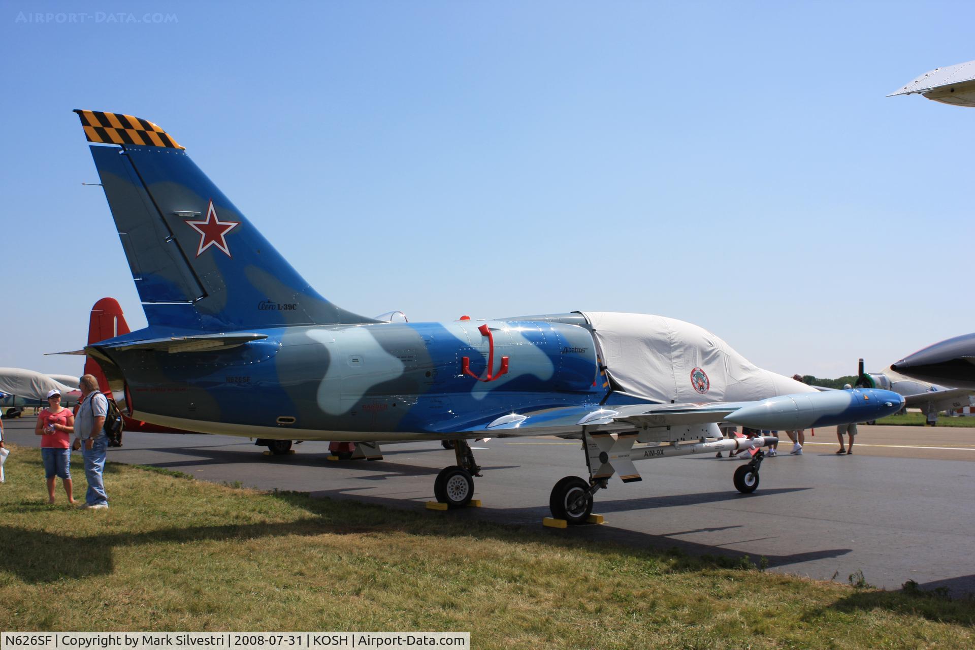 N626SF, 1985 Aero L-39C Albatros C/N 533621, Oshkosh 2008