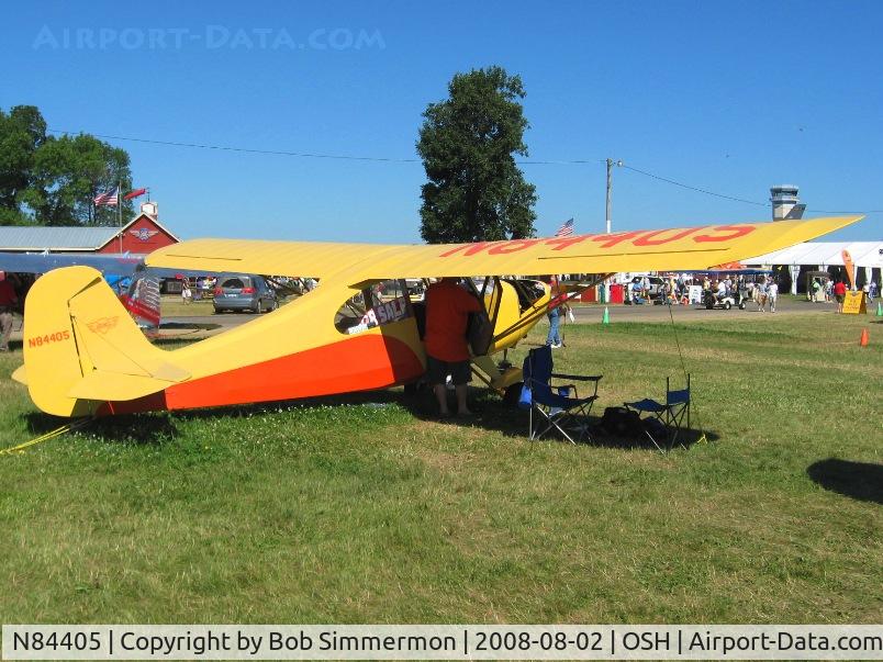 N84405, 1946 Aeronca 7BCM C/N 7AC-3100, Nicely resored 85 HP Champ at Airventure 2008 - Oshkosh, WI
