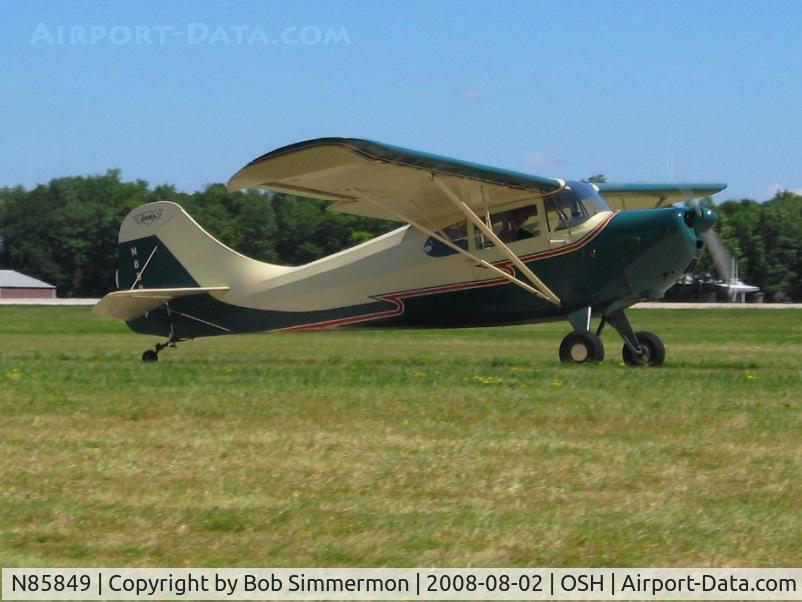 N85849, 1946 Aeronca 11AC Chief C/N 11AC-285, Airventure 2008 - Oshkosh, WI