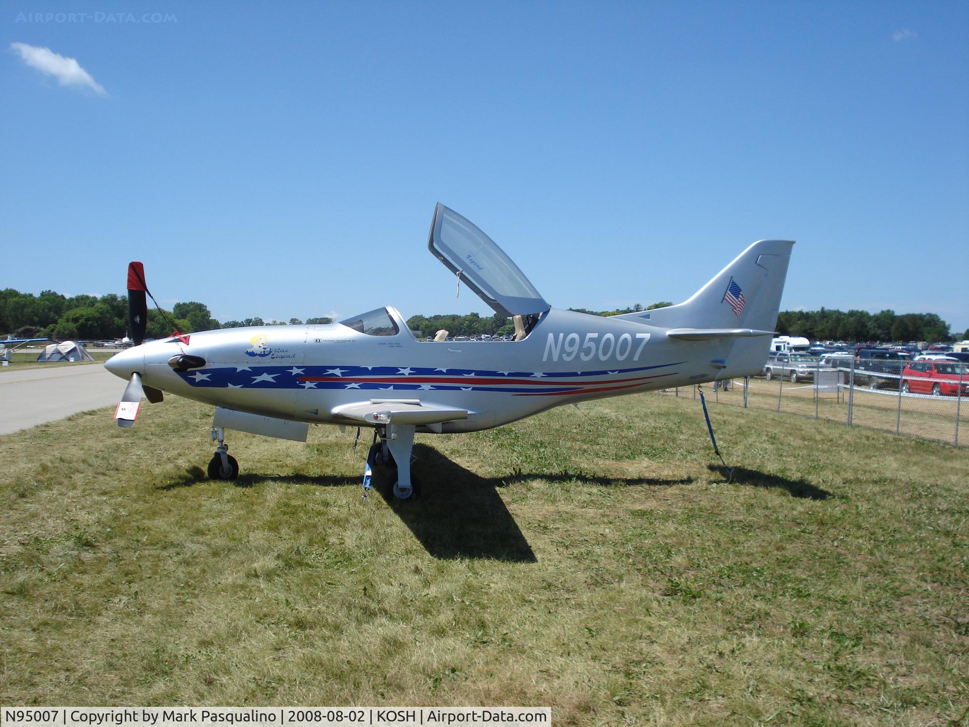 N95007, 2007 Legend Aircraft Turbine Legend C/N 118TM, Velocity Turbine Legend